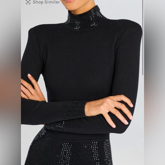 retrofete Bethanie Romper in Black - Picture 5 of 5